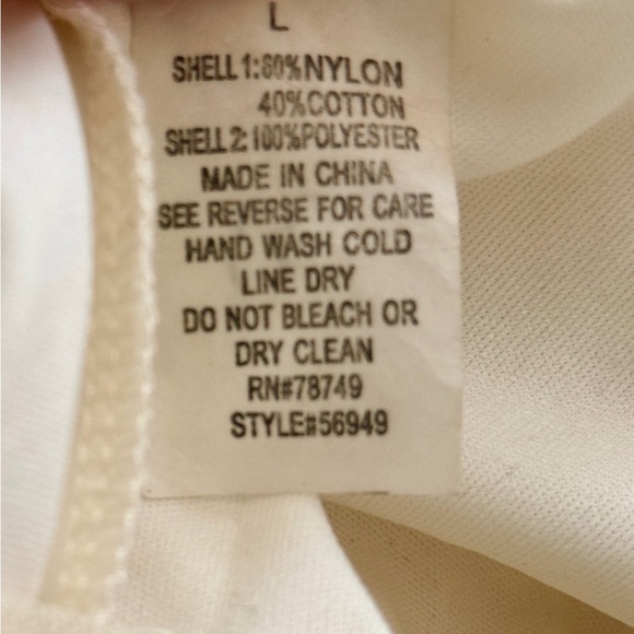 Free People Ivory Lace Mini Dress, sz L - Picture 7 of 7